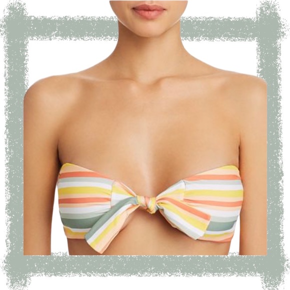 Minkpink Mamba Tie Front Bandeau Bikini Top - Picture 4 of 8